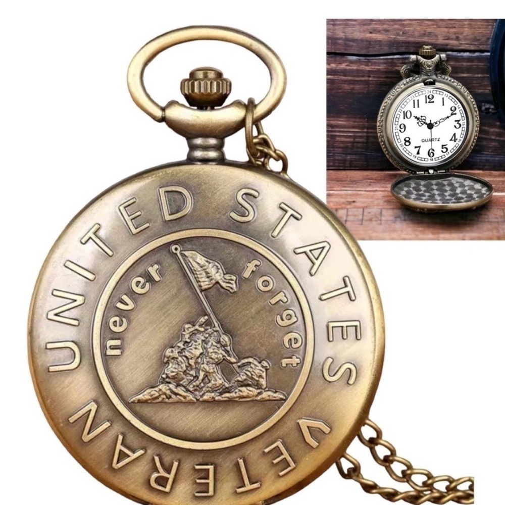 United States Veteran Pocket Watch